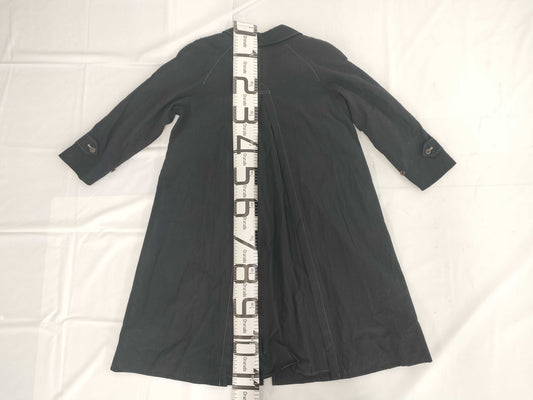 Burberry Long Coat with Stitched Liner, Size 9AR, C-TK83