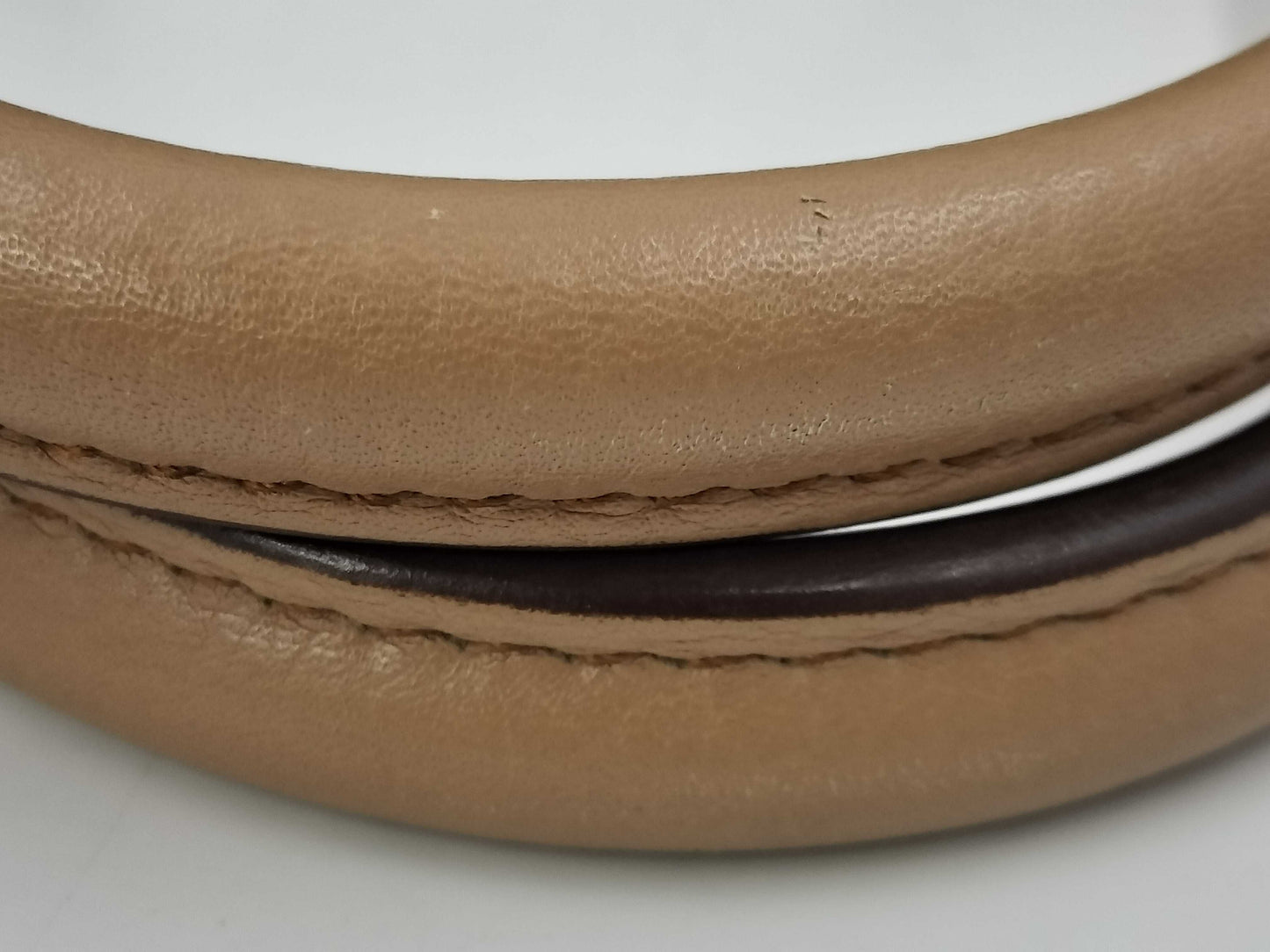 HERMES Birkin 35 Taurillon Tabac with sterling silver hardware, □N handbag