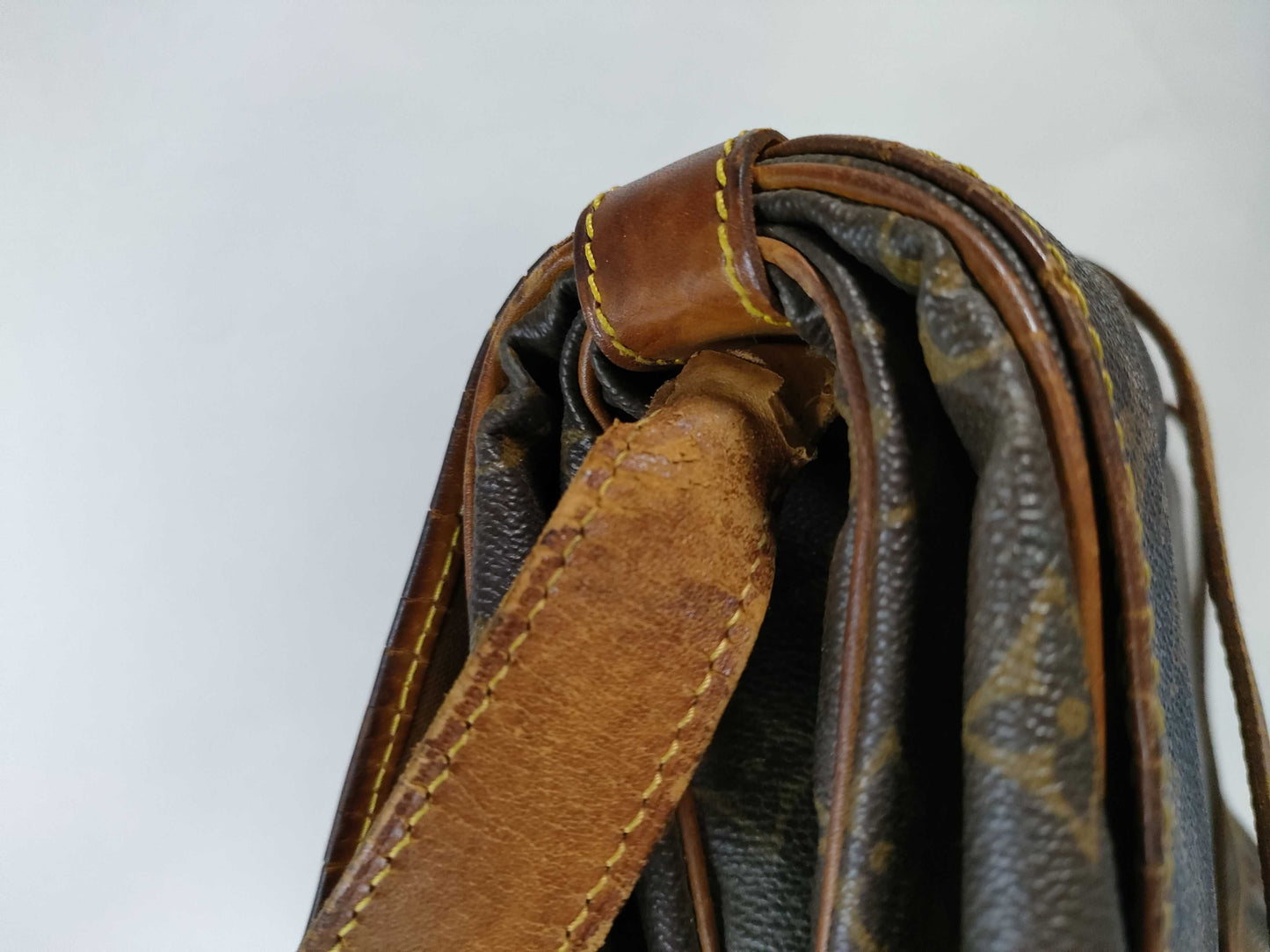 LOUIS VUITTON Monogram Saumur Shoulder Bag