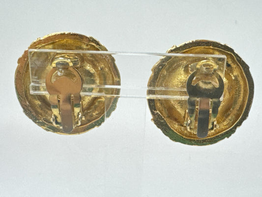 CHANEL Chanel Earrings Faux Pearl GP Earrings