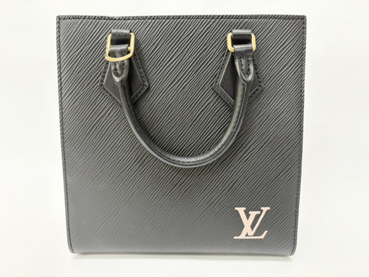 LOUIS VUITTON M20958 Epi Sac Plat BB Noir Black RFID Enabled Handbag