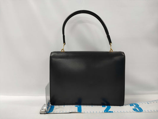 HERMES Paronnière Black Handbag