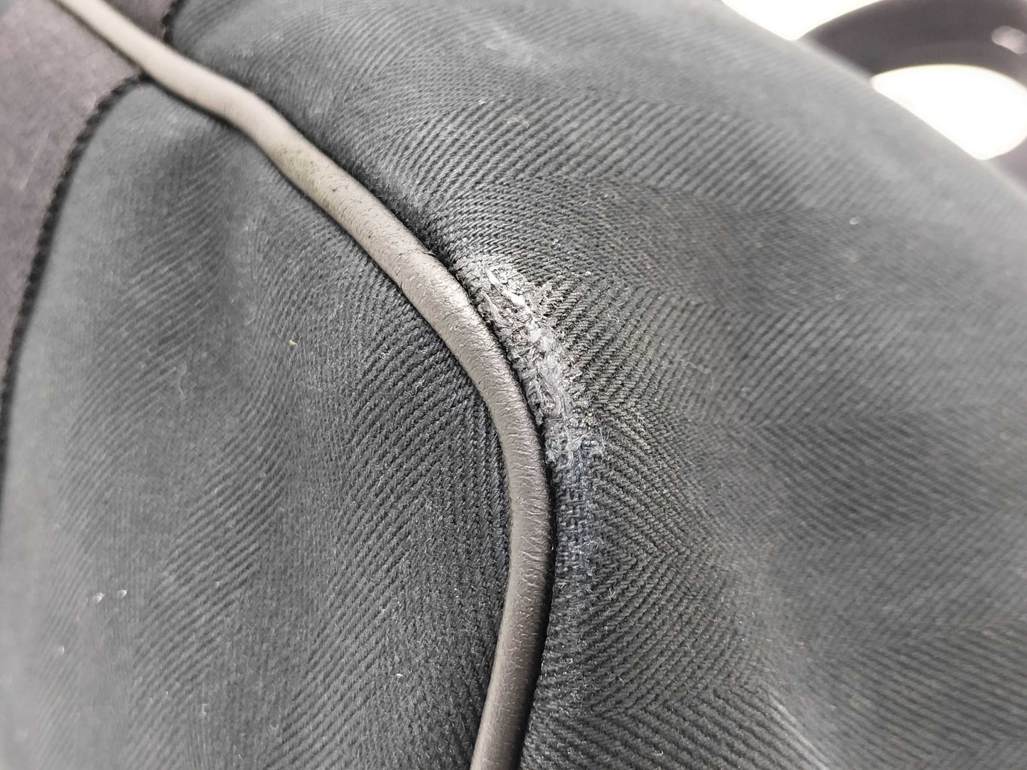 HERMES Valparaiso Hermes Valparaiso MM Black Handbag