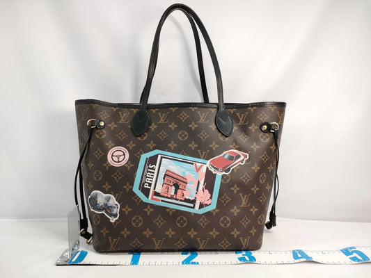 LOUIS VUITTON Neverfull MM Shoulder Tote Bag
