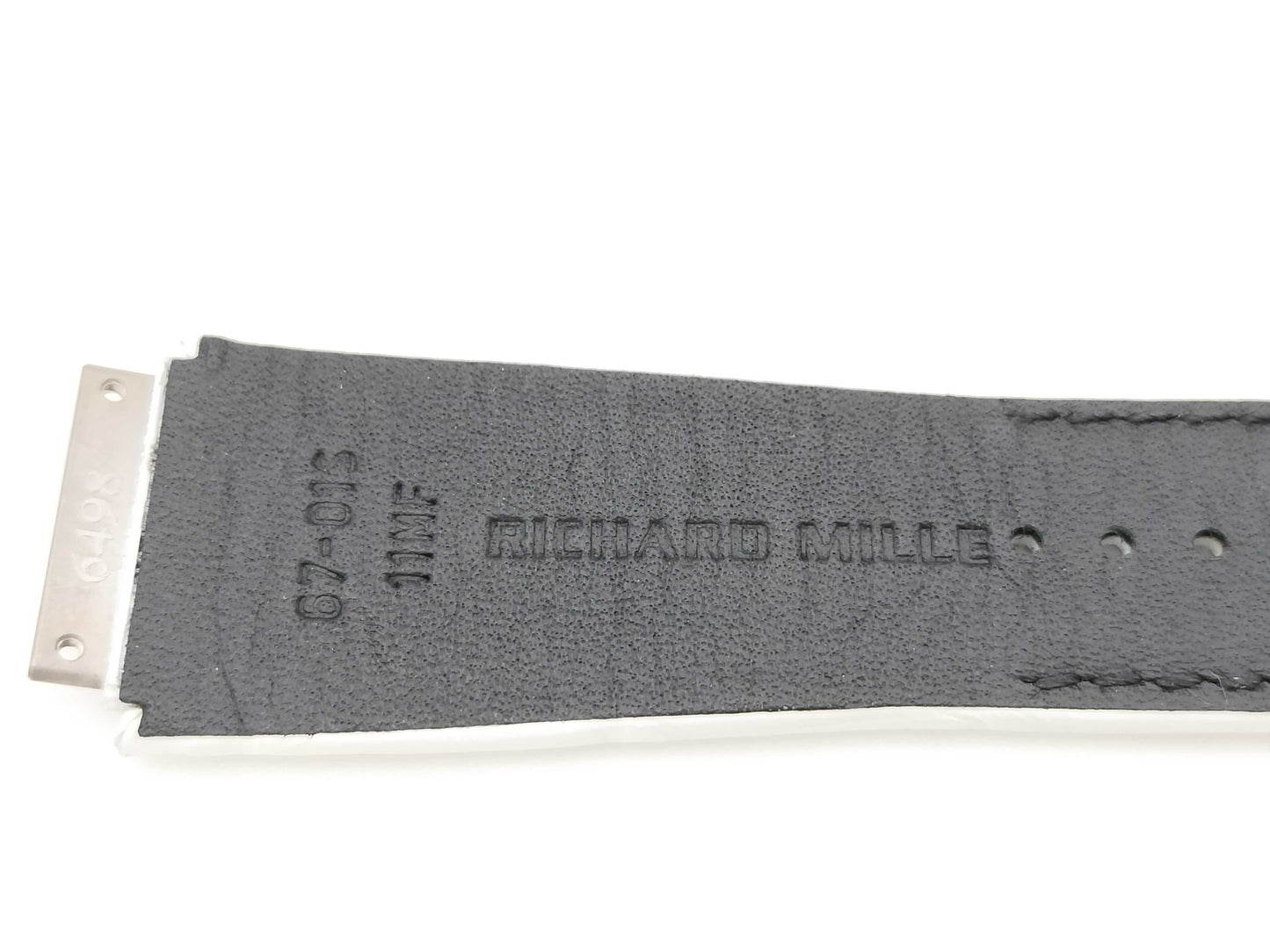 RICHARD MILLE Belt, White, Unisex