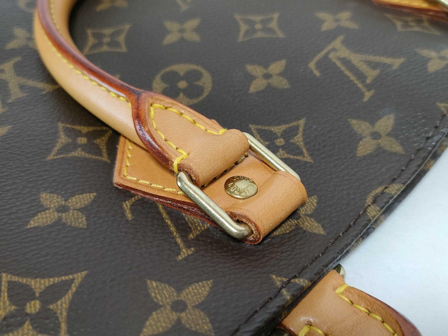 LOUIS VUITTON Monogram Sac Plat M51140 MI1929 Tote Bag
