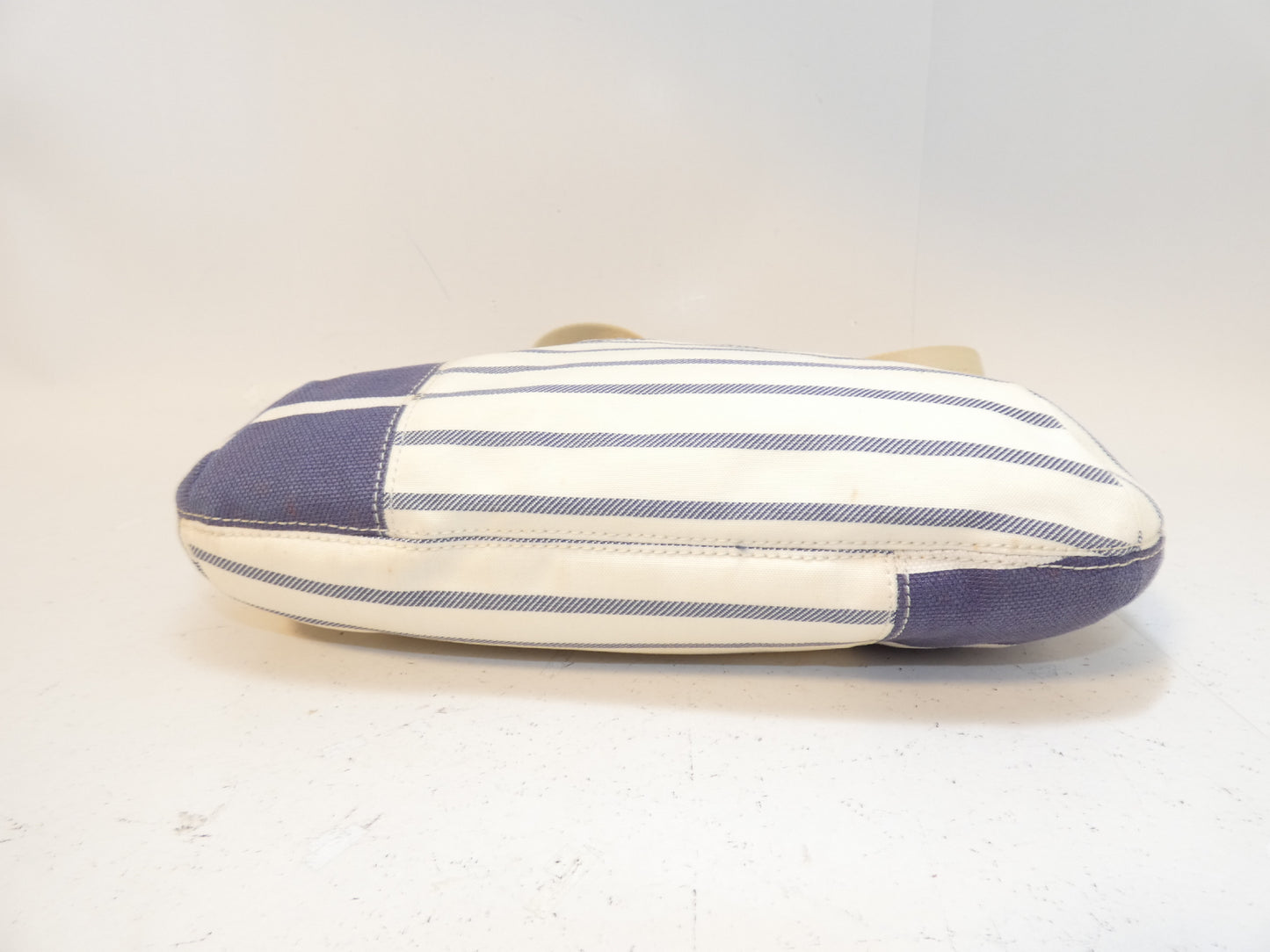 COACH Signature Mixed Material Shoulder Bag