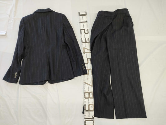 GIORGIO ARMANI Giorgio Armani 42 Suit Set Striped Wool Navy Other Apparel