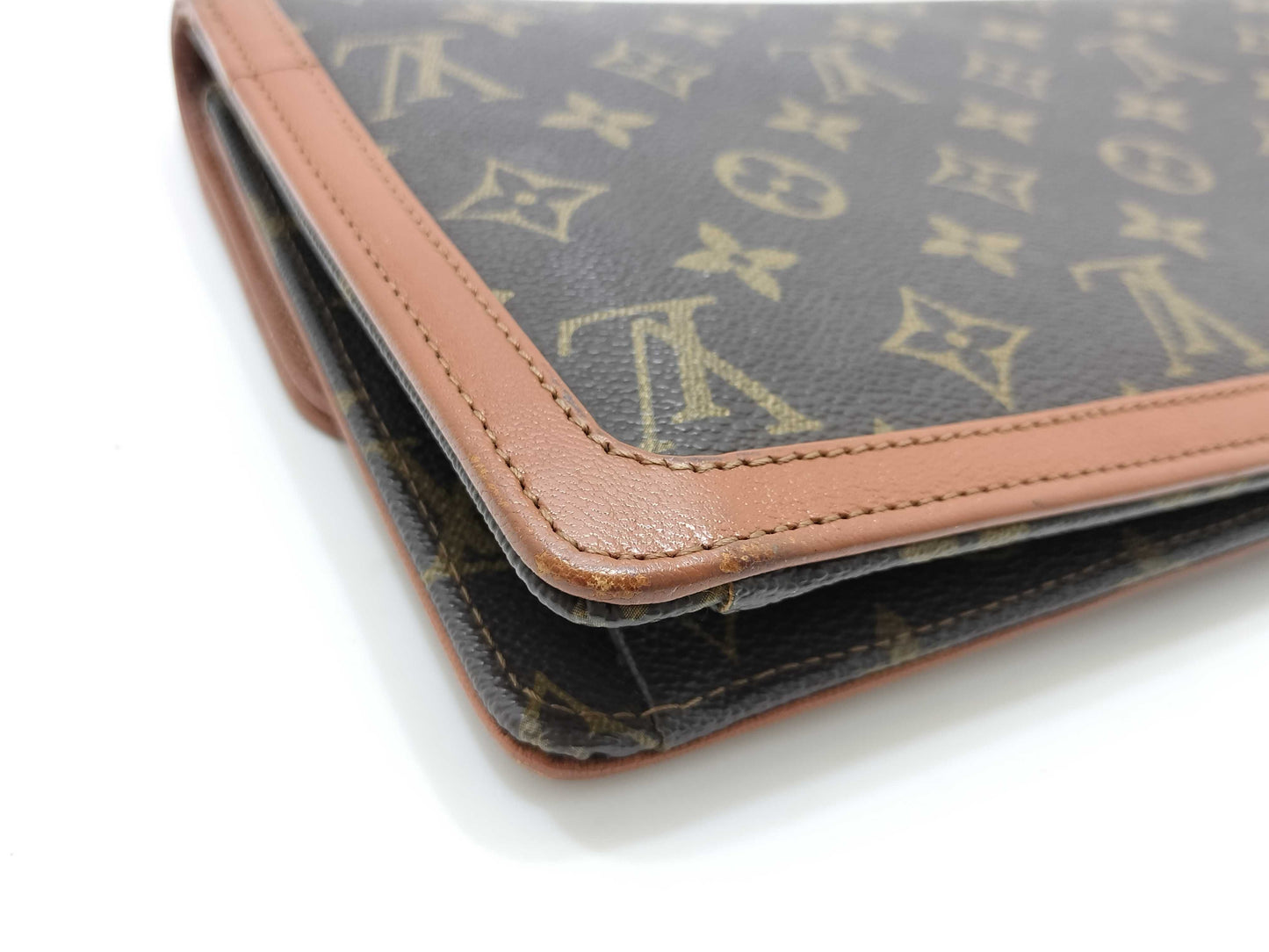 LOUIS VUITTON Monogram Pochette Dame 861 Second Bag