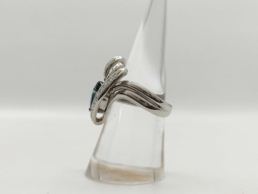 S2.14ct D0.43ct PT900 13.0g Ring