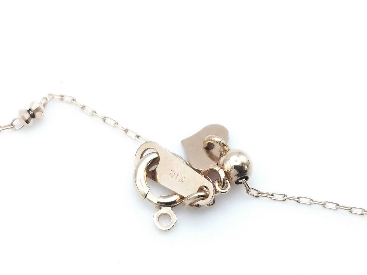 Pearl, Diameter Approx. 11.4mm, Sapphire, Garnet D0.08ct, 18K Gold, 5.0g Necklace