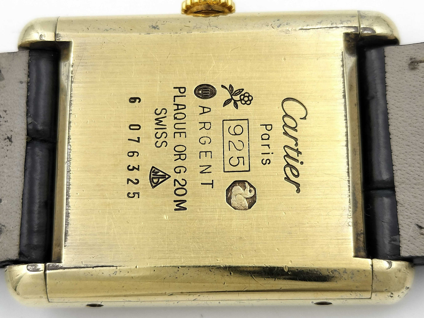 Cartier Must Tank 6076325 Manual Winding Women's Watch