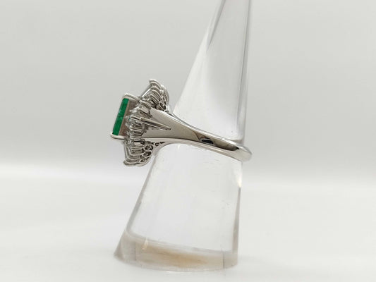 E1.30ct D1.11ct PT900 9.0g Ring