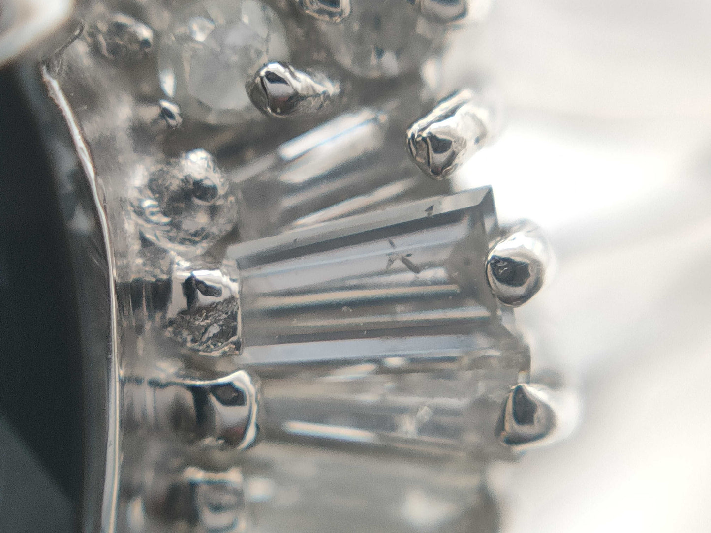 S2.65ct D0.37ct PT900 5.0g Ring