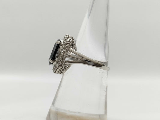 S2.65ct D0.37ct PT900 5.0g Ring