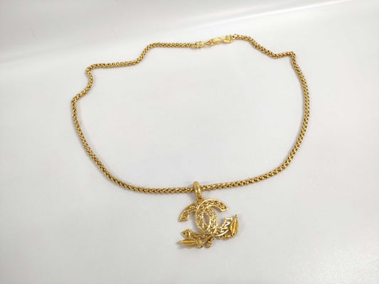 CHANEL CHANEL Coco Mark Chain Belt GLD Belt