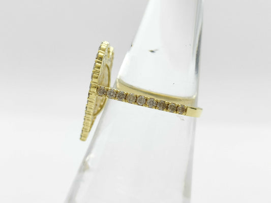 D1.80ct K18 3.9g Ring