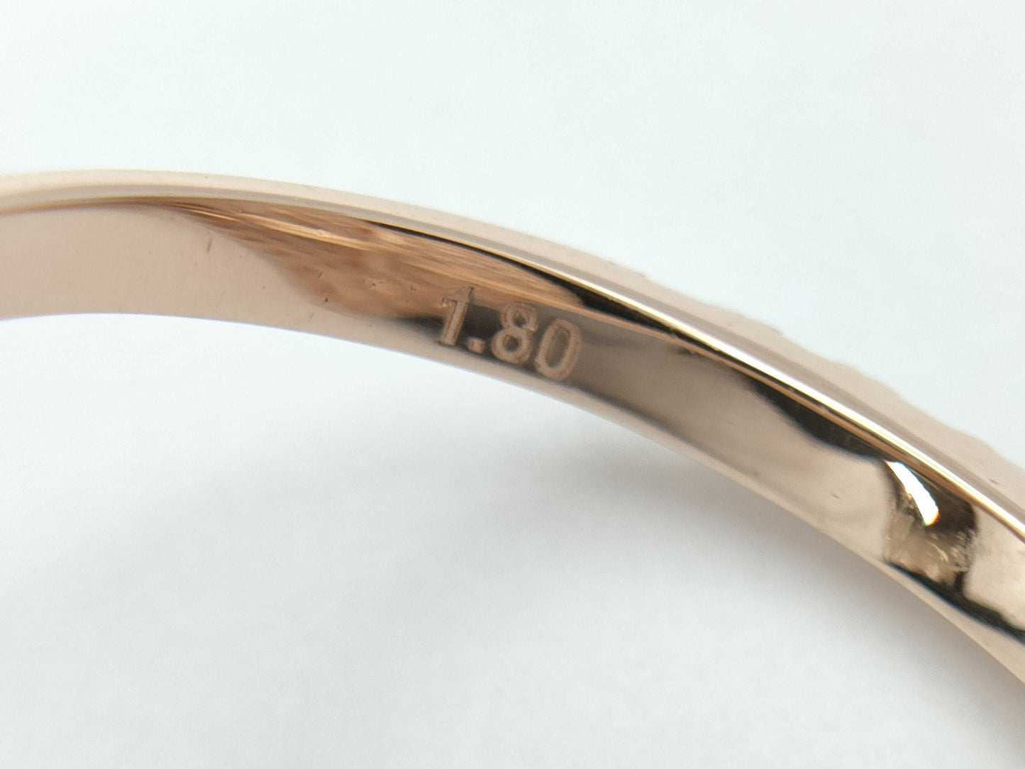 D1.80ct K18 4.0g Ring