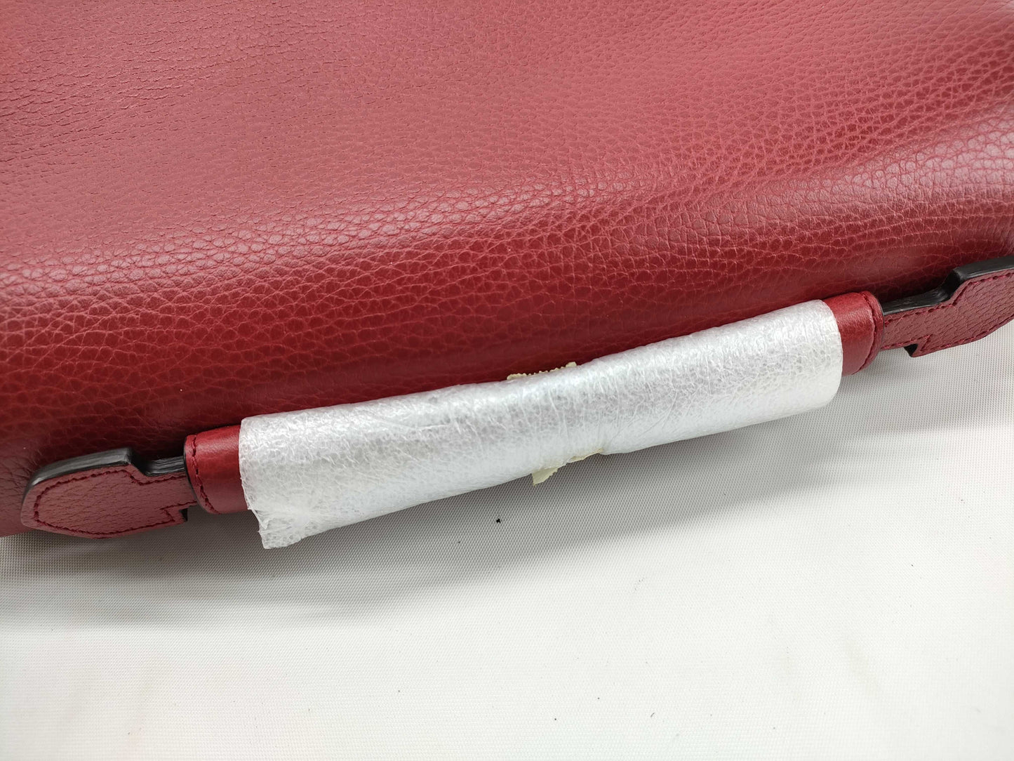 GUCCI GUCCI Interlocking G Handbag Leather Red 510302 Shoulder Bag