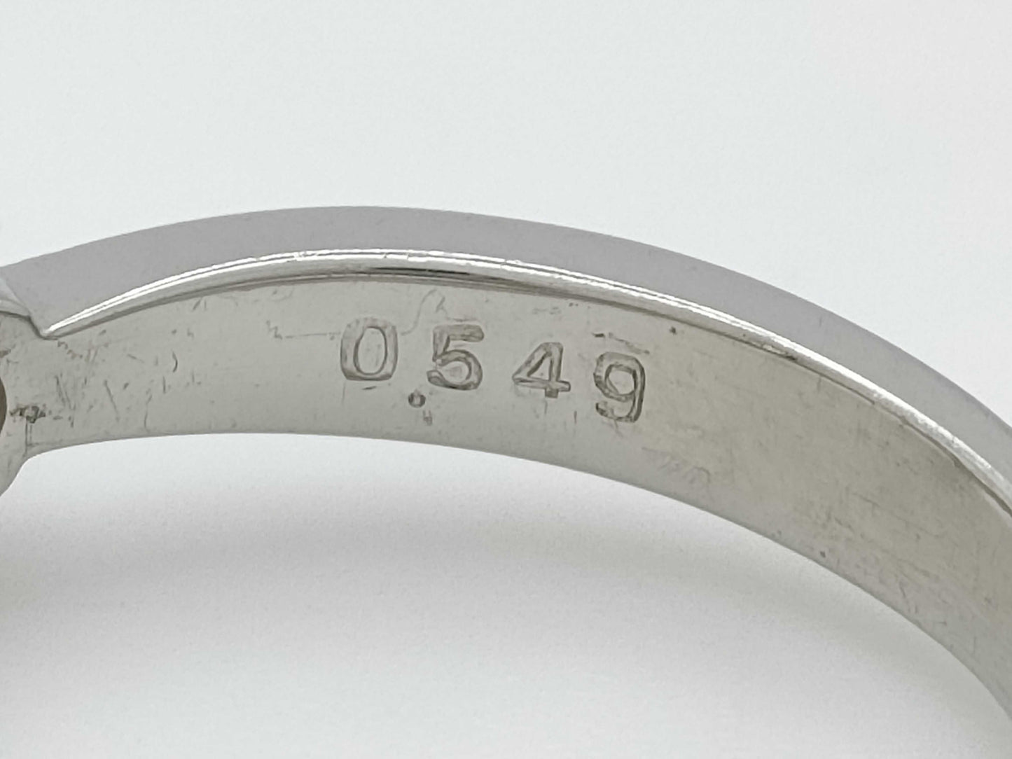 D0.549ct PT900 4.8g Ring