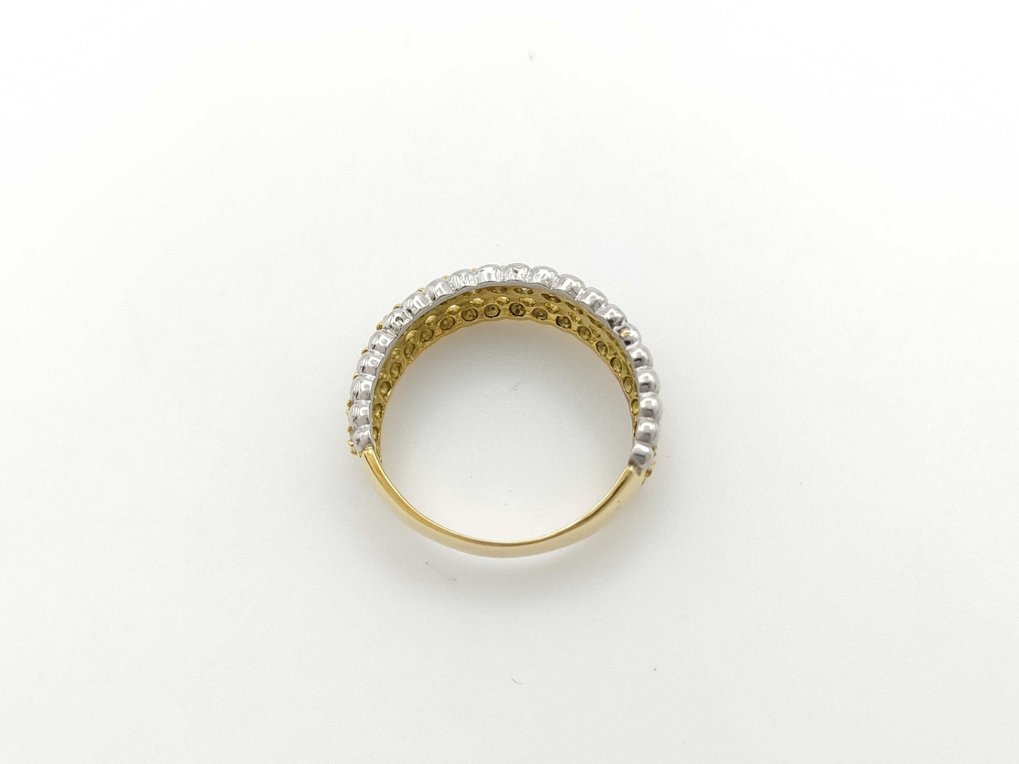 D0.50ct K18/PT900 4.7g Ring