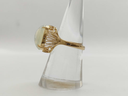 Colored Stone K18 3.9g Ring