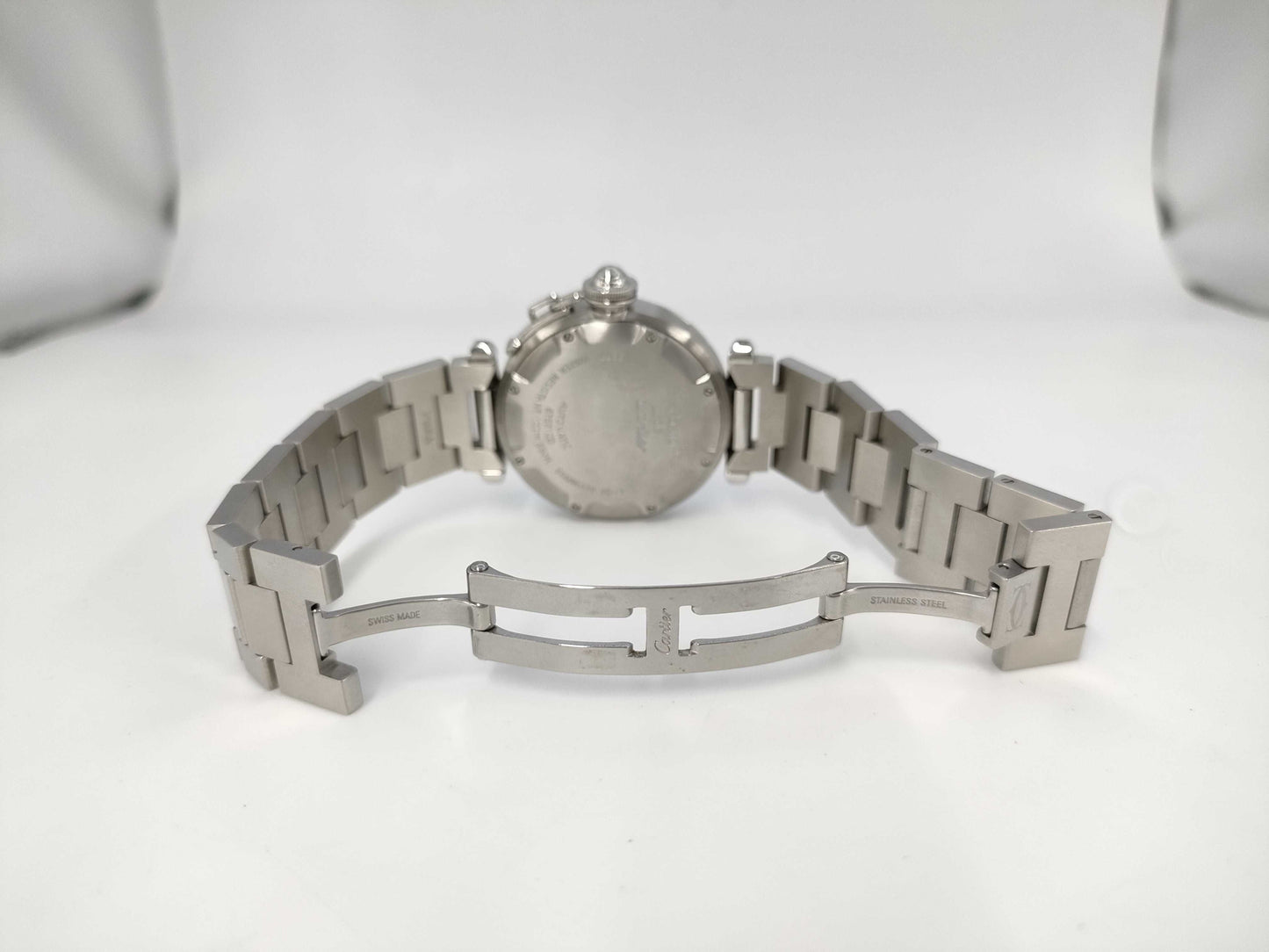 Cartier Pasha W31029M7 237787571CD Automatic Silver Dial Boys' Watch