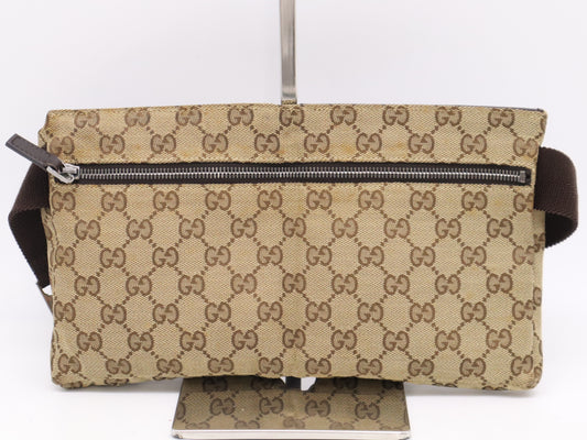 GUCCI 28566 Canvas Waist Bag