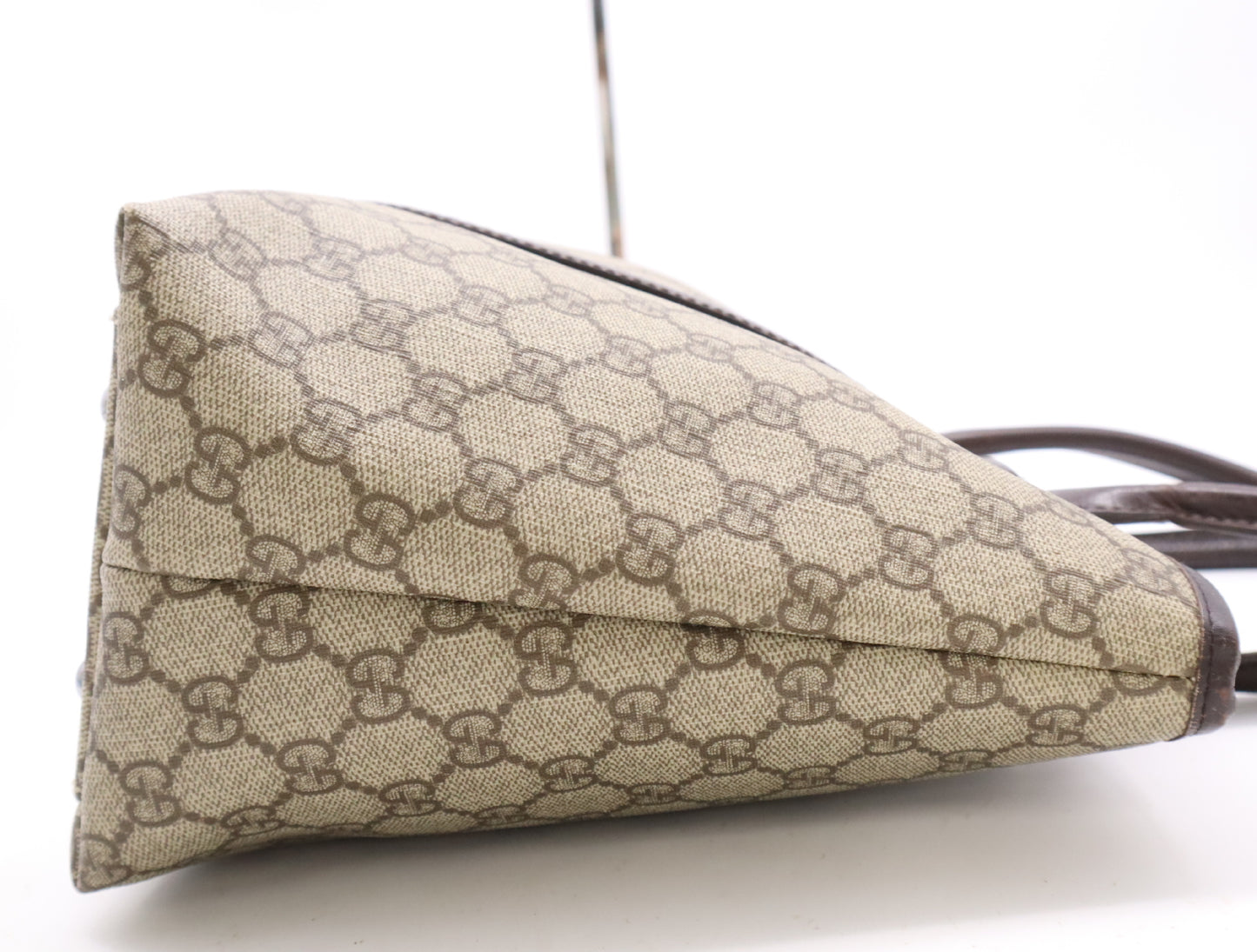 GUCCI GG Supreme 114595 Canvas GG Supreme Tote Bag Beige Handbag