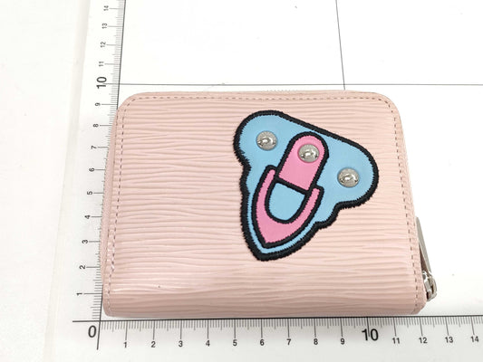 LOUIS VUITTON M63723 EpiStories Zippy Coin Purse Pink Wallet