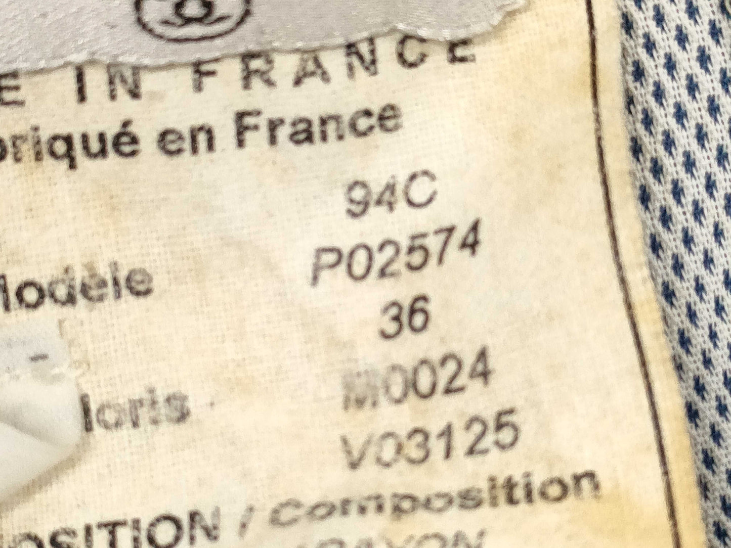 CHANEL 94C Skirt Size 36 Pants