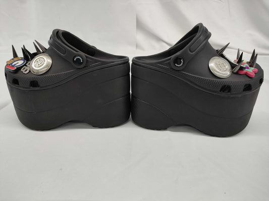 BALENCIAGA Platform Sandals Size 35 Crocs Rubber Other Shoes