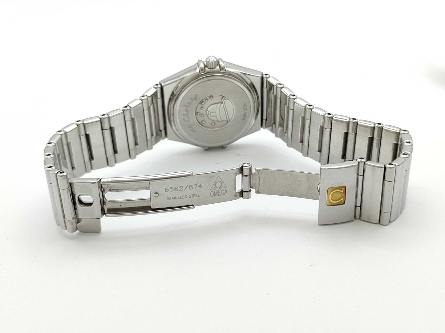 OMEGA Constellation 1571.71 56861224 Quartz White Shell Dial Women's Watch