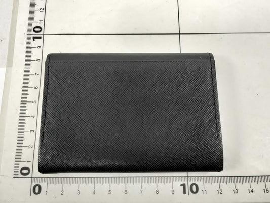 BURBERRY Black Card Case, Card Case, Pass Case, Business Card Case