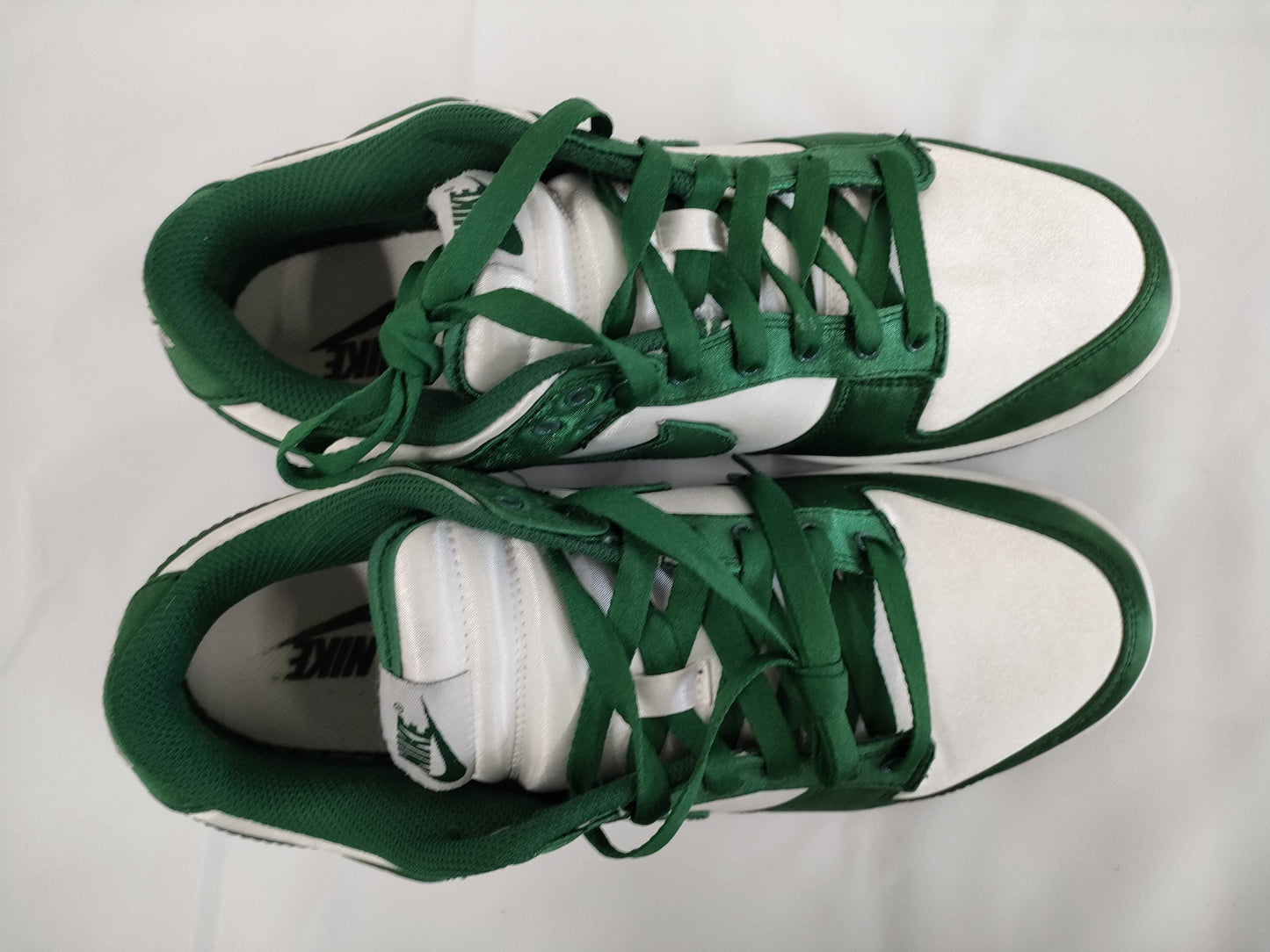 NIKE Dunk Low Satin Green DX5931-100 Size 27cm Sneakers