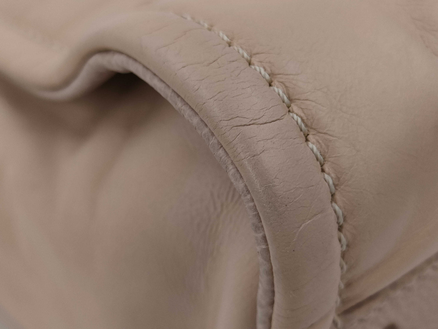 CHANEL Deauville Line Tote Bag A93257 Pink Beige Calf Leather and Caviar Skin Tote Bag