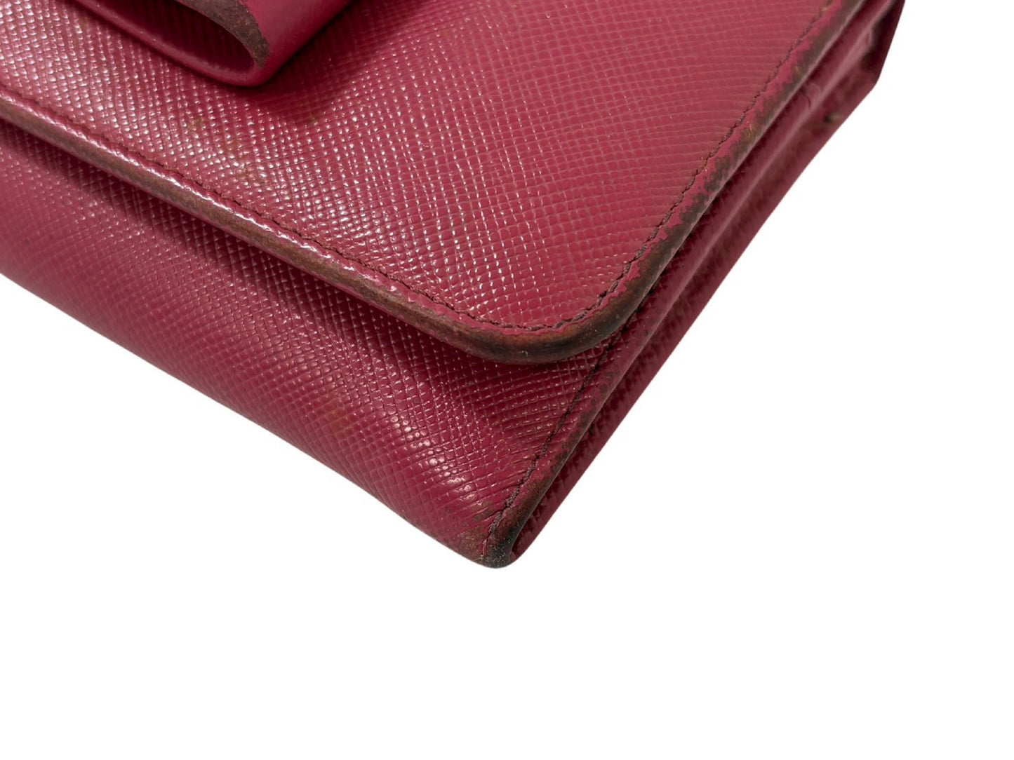 PRADA Ribbon Motif Long Wallet