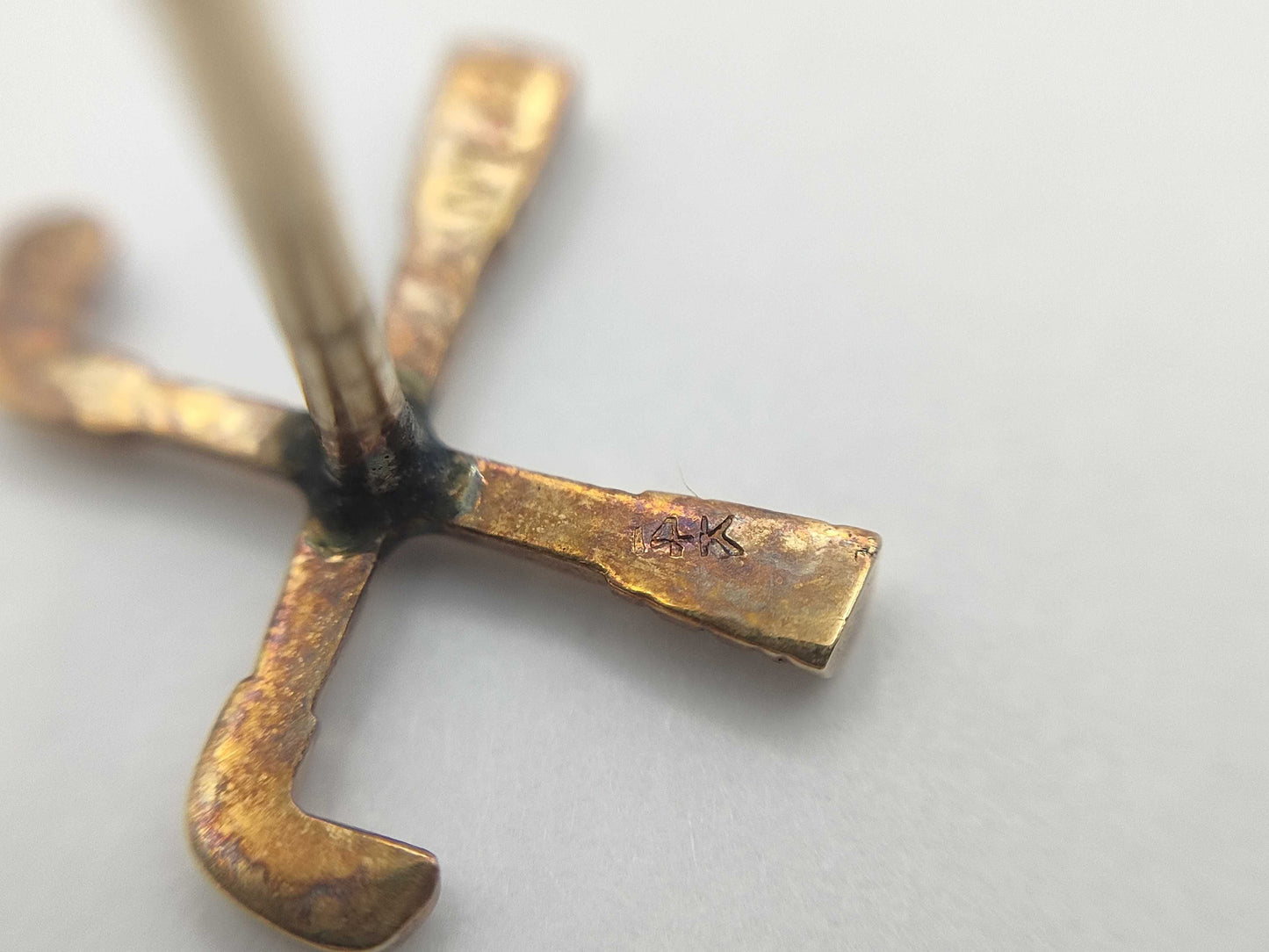 Tiffany & Co. 14K 0.5g Tie Clip/Cufflinks