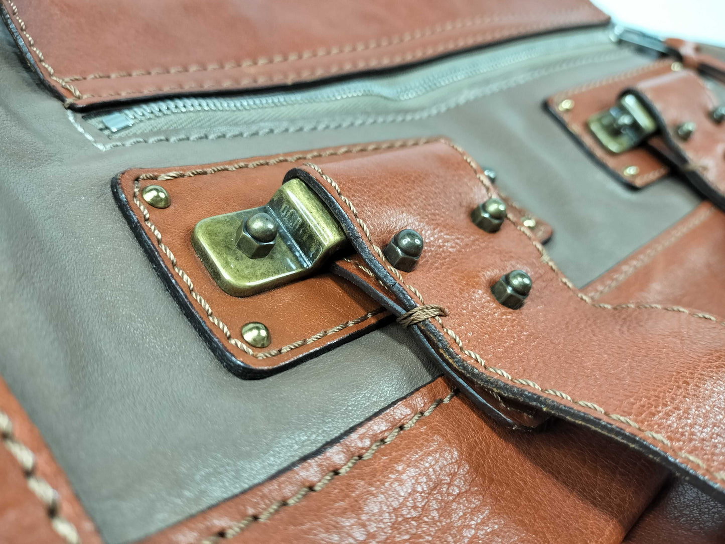 Chloe / Tote Bag / Tracy / Calfskin / Brown Tote Bag