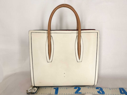 Christian Louboutin Paloma Medium Leather/White Handbag