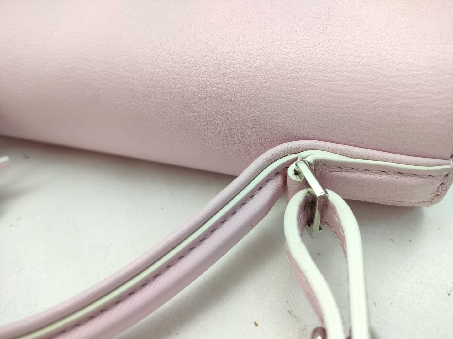 DELVAUX Tempate Small Leather/Pink Handbag