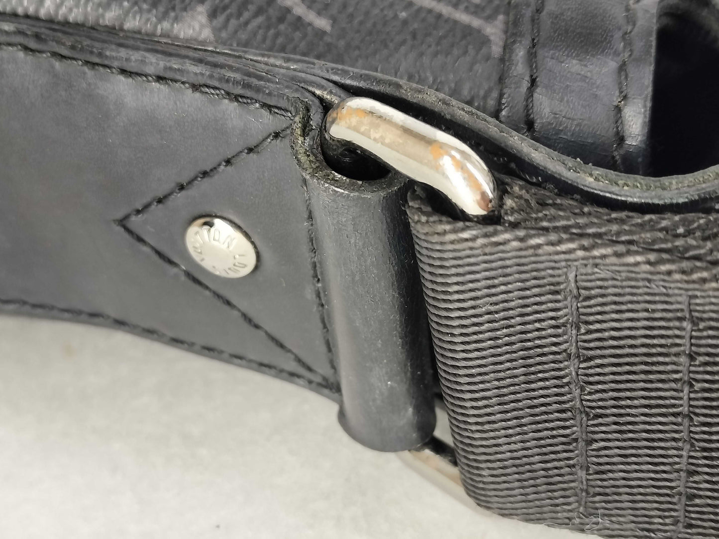 LOUIS VUITTON Louis Vuitton Monogram Graphite Odysse Shoulder Bag