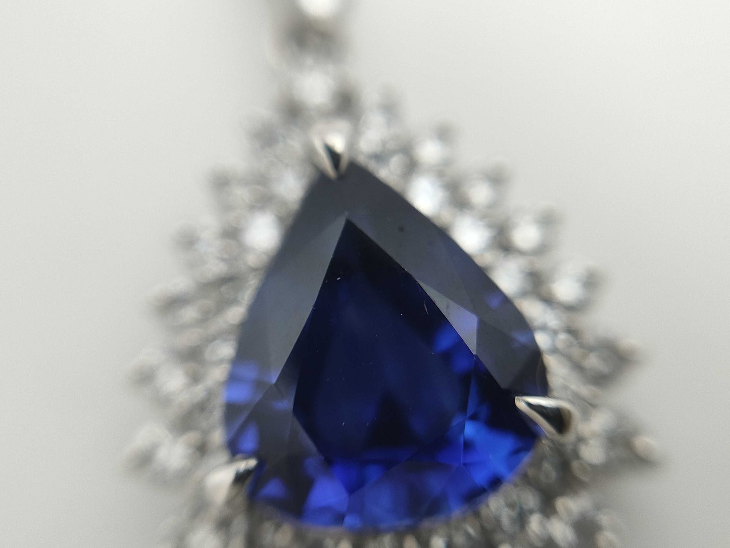 S1.55ct D0.41ct PT900/850 5.0g Necklace