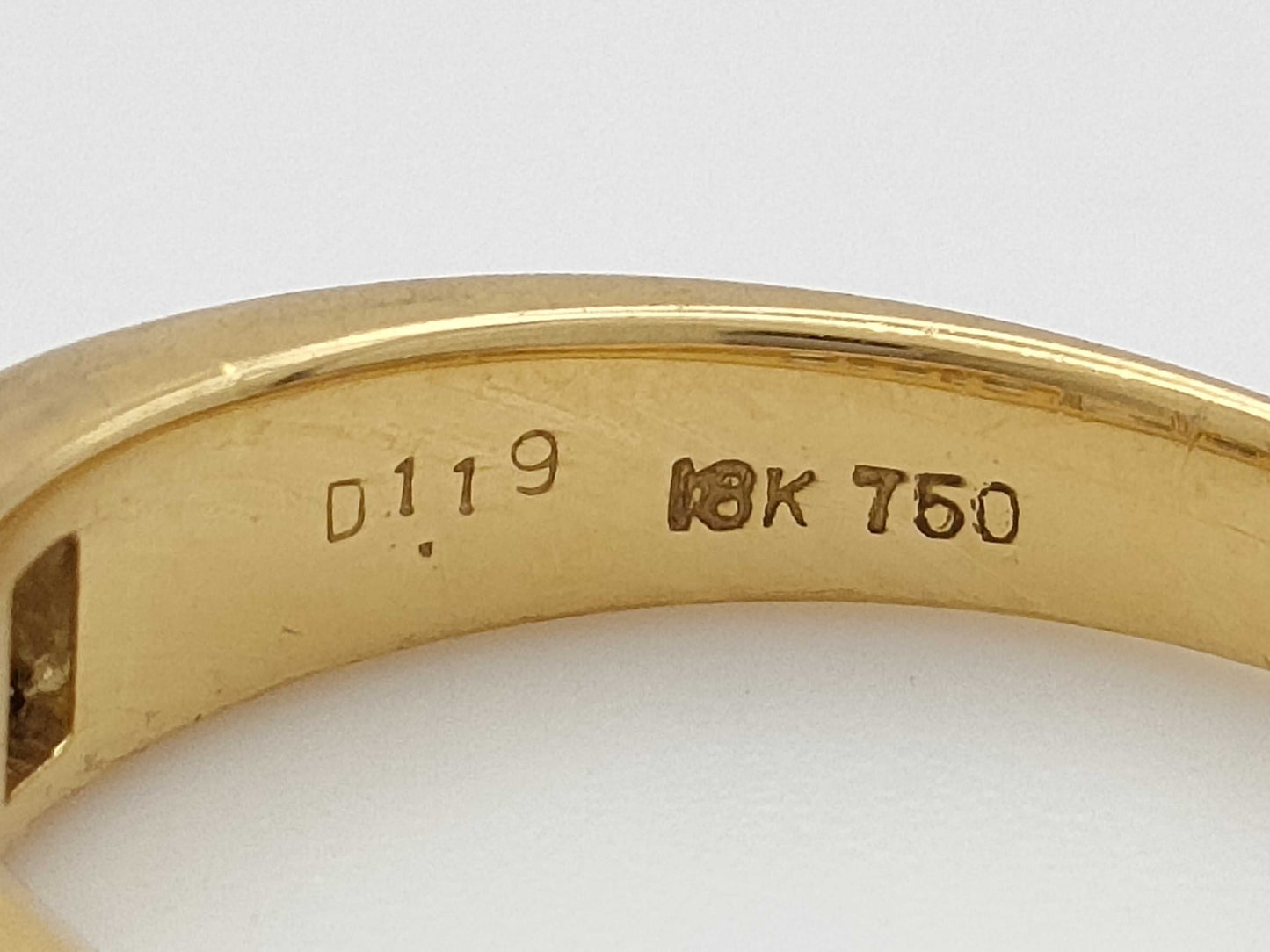 D1.19ct 750 4.8g Ring