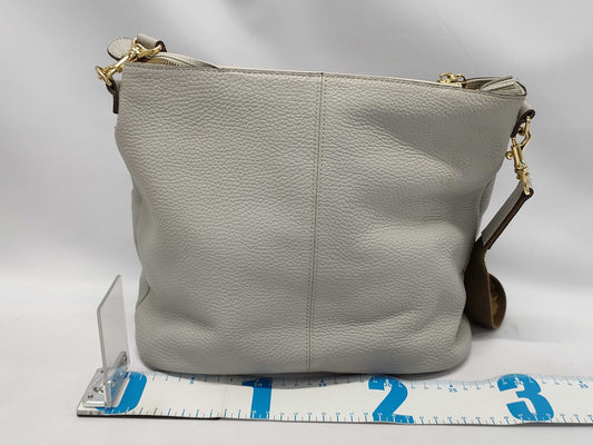 Atao Shoulder Bag, Leather, Gray