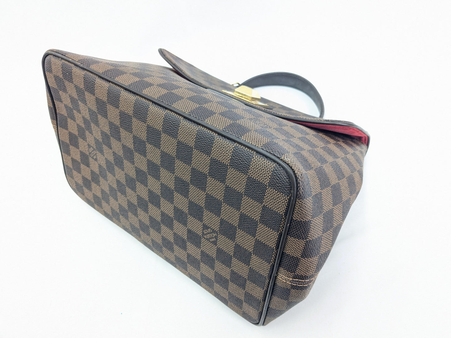 LOUIS VUITTON LV Damier Bergamo MM Handbag
