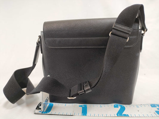 dunhill leather shoulder bag black shoulder bag