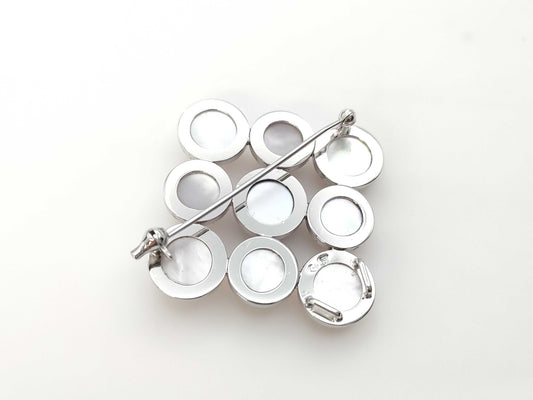 TASAKI Mabe Pearl Bracelet/Bangle, Diameter: Approx. 9.8-10.7mm, Sterling Silver, 10.8g