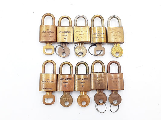 LOUIS VUITTON Padlock 10-Piece Set Other Accessories