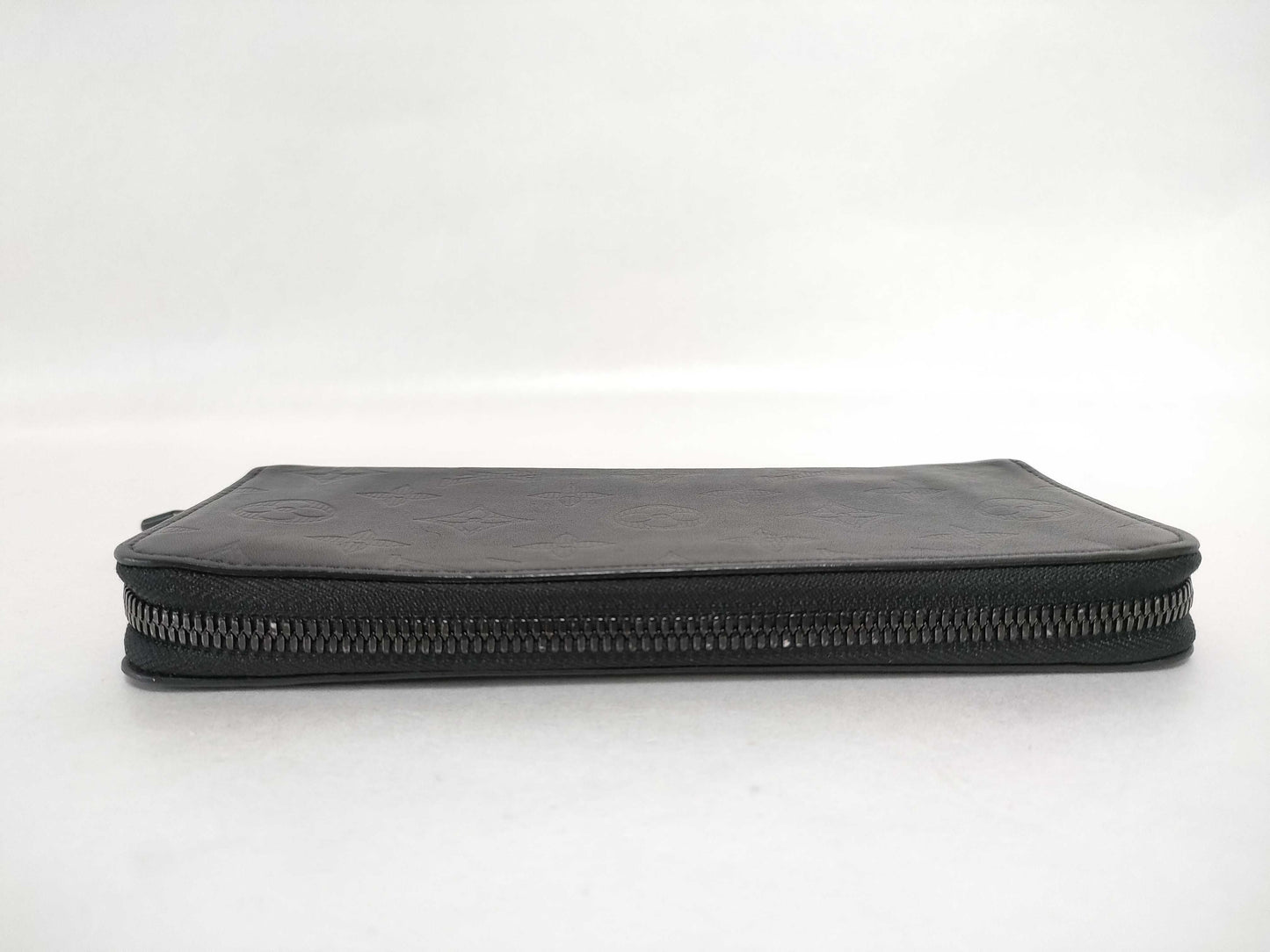 LOUIS VUITTON Monogram Shadow Zippy Wallet Vertical Long Wallet Wallet